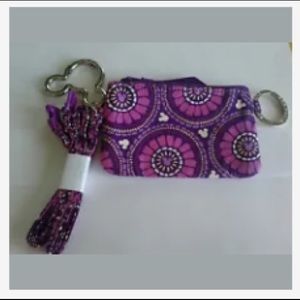 Zip ID case with lanyard